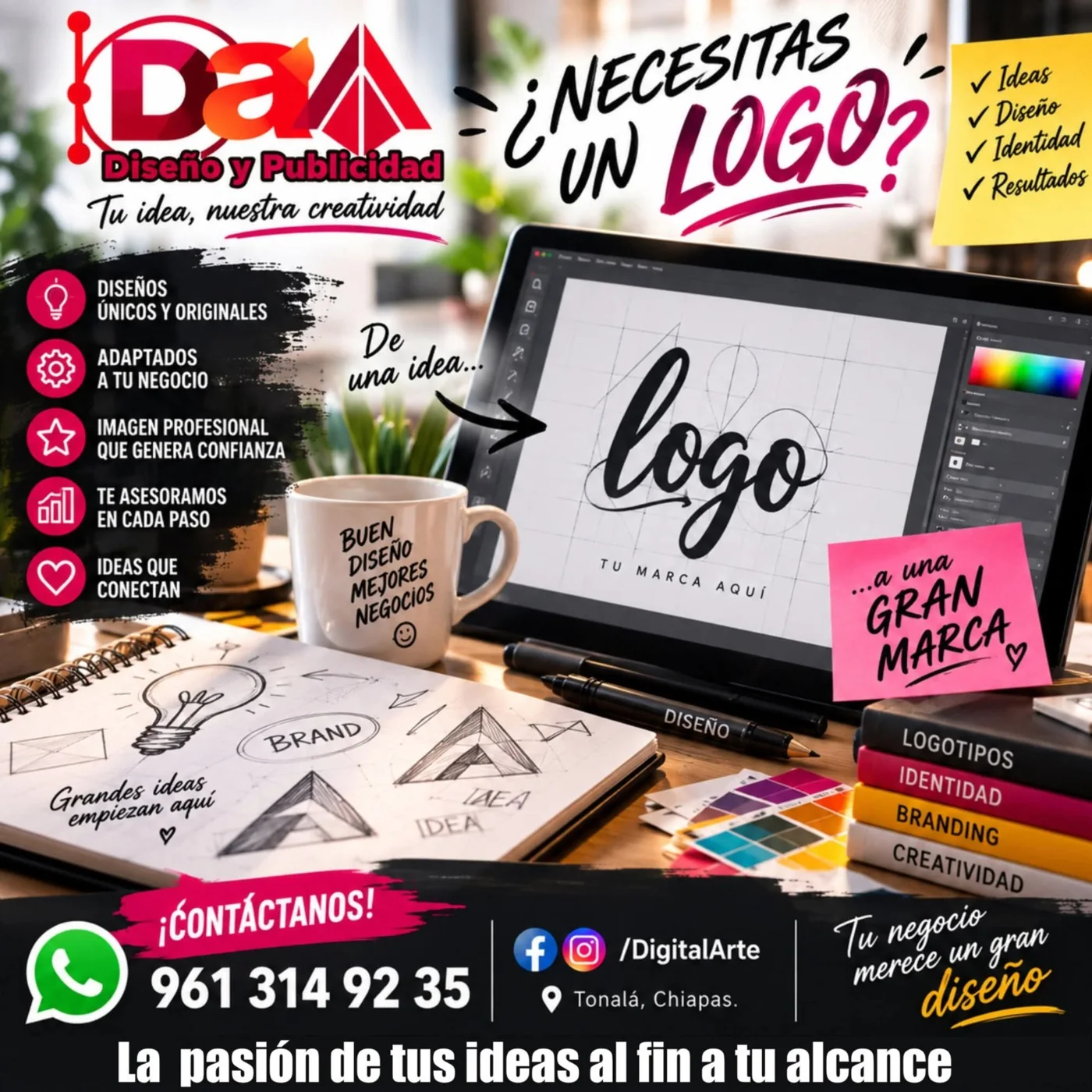 Diseño de logotipos — Digital Arte